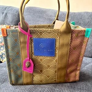 NWT Kurt Geiger Canvas Tote